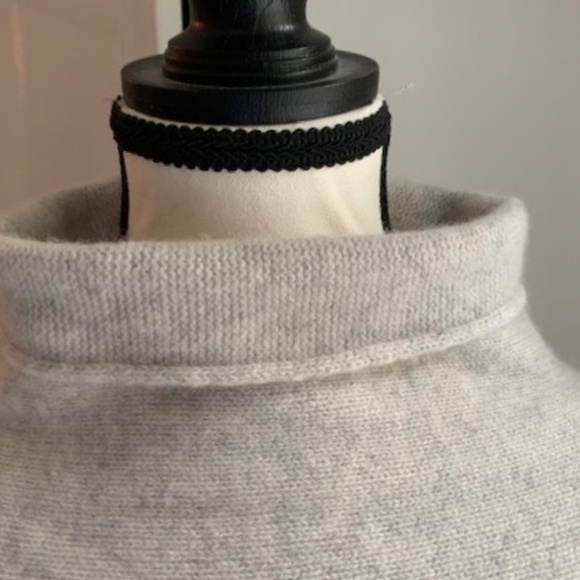 Zara cashmere grey oversized sweater size Medium - Picture 10 of 13